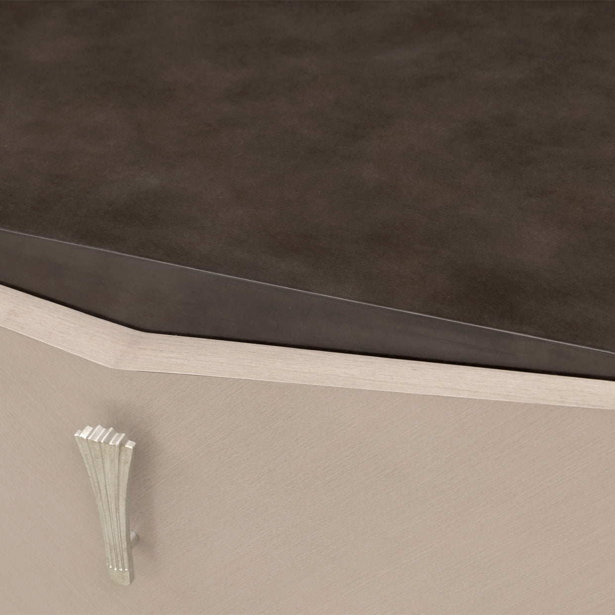 Fantosini Nightstand - Silver Mist