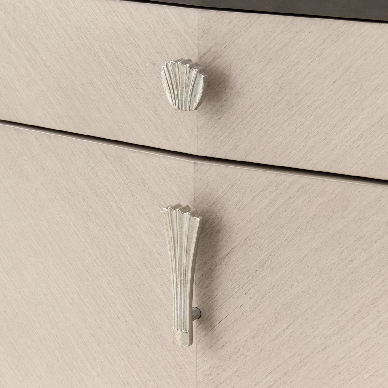 Fantosini Vanity Desk - Silver Mist