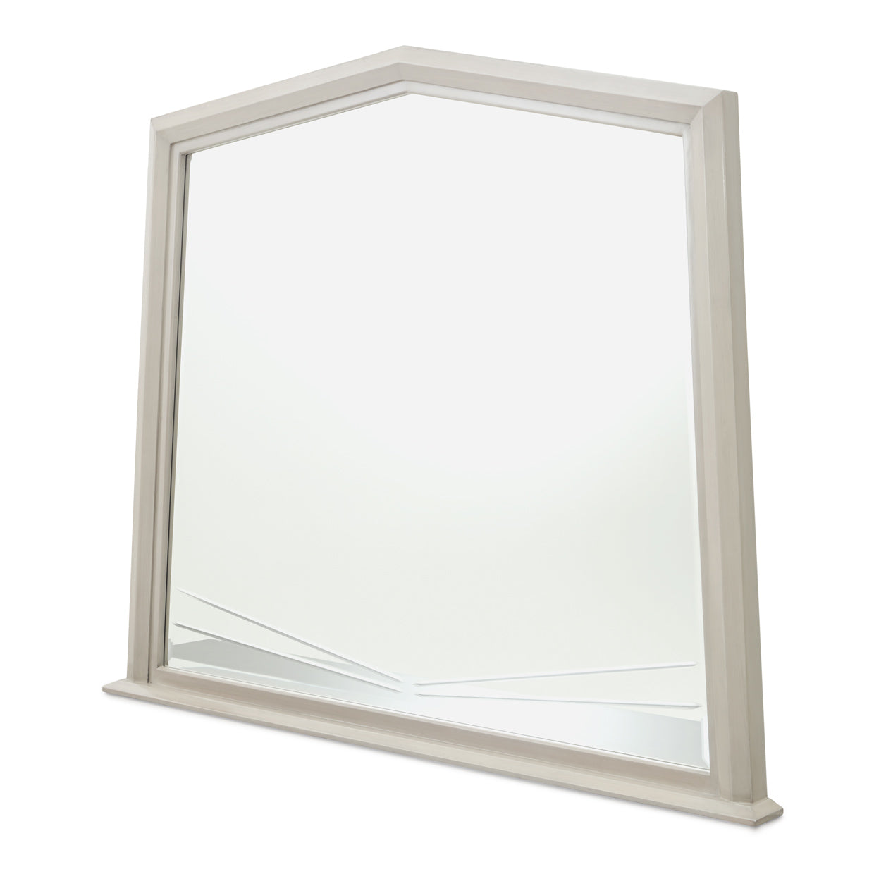 Fantosini Pentagon Dresser Mirror - Silver Mist