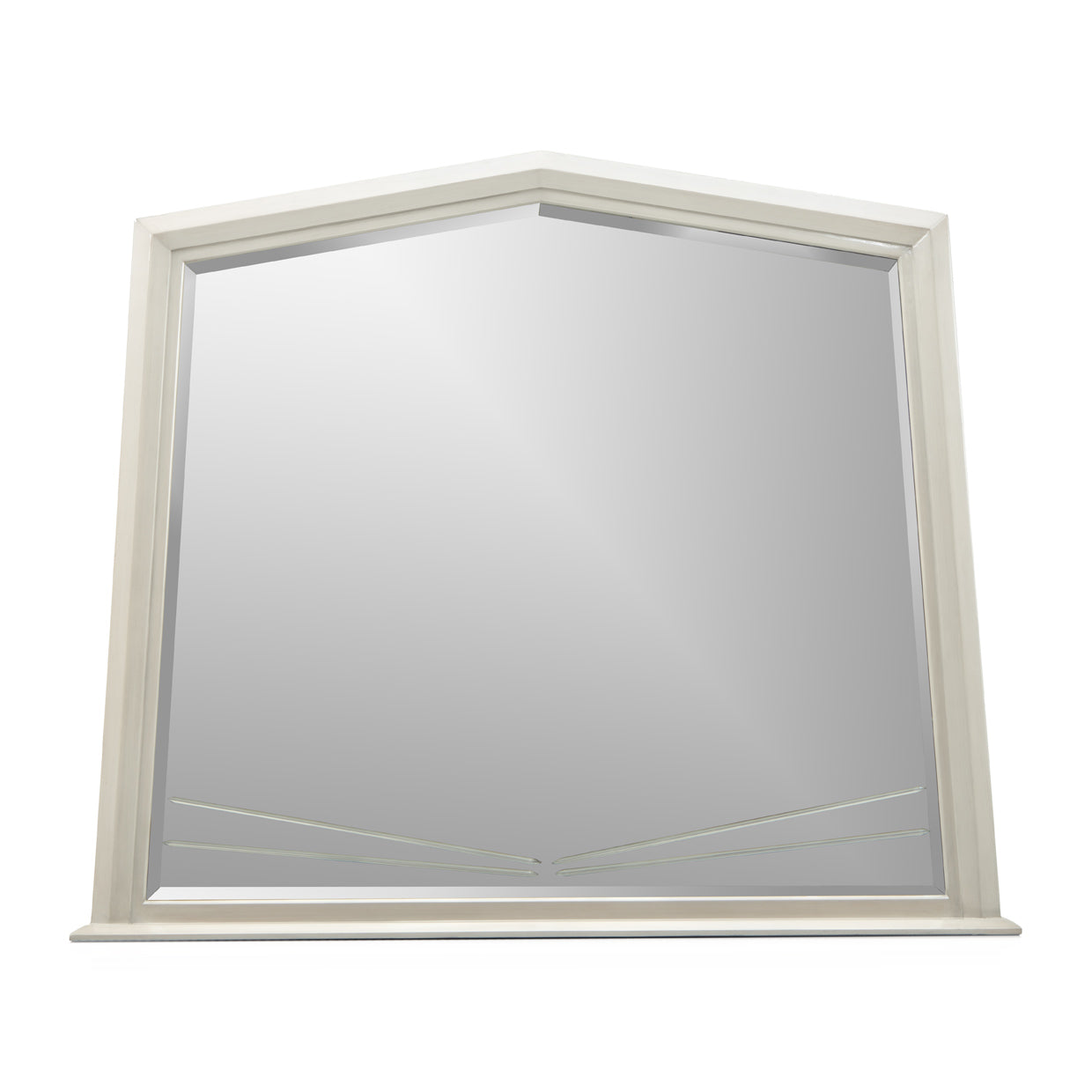 Fantosini Pentagon Dresser Mirror - Silver Mist