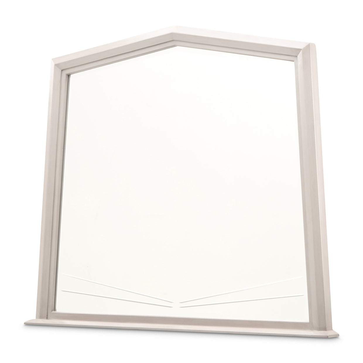 Fantosini Pentagon Dresser Mirror - Silver Mist