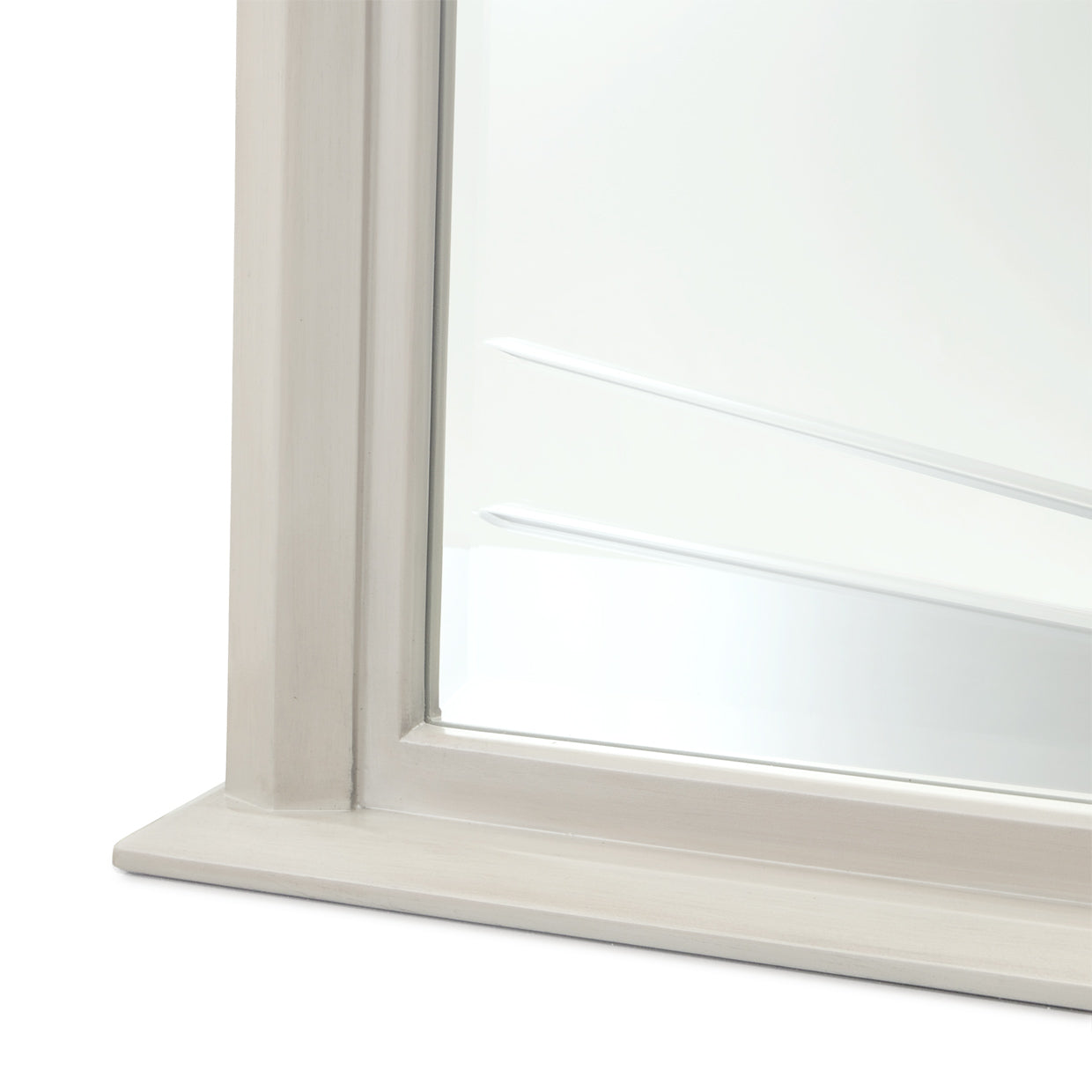 Fantosini Pentagon Dresser Mirror - Silver Mist