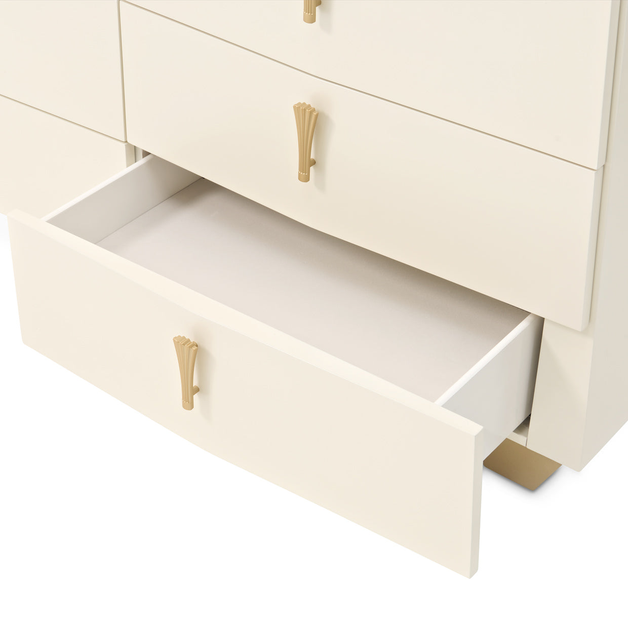 Fantosini 10-Drawer Mule Chest - Creamy Pearl