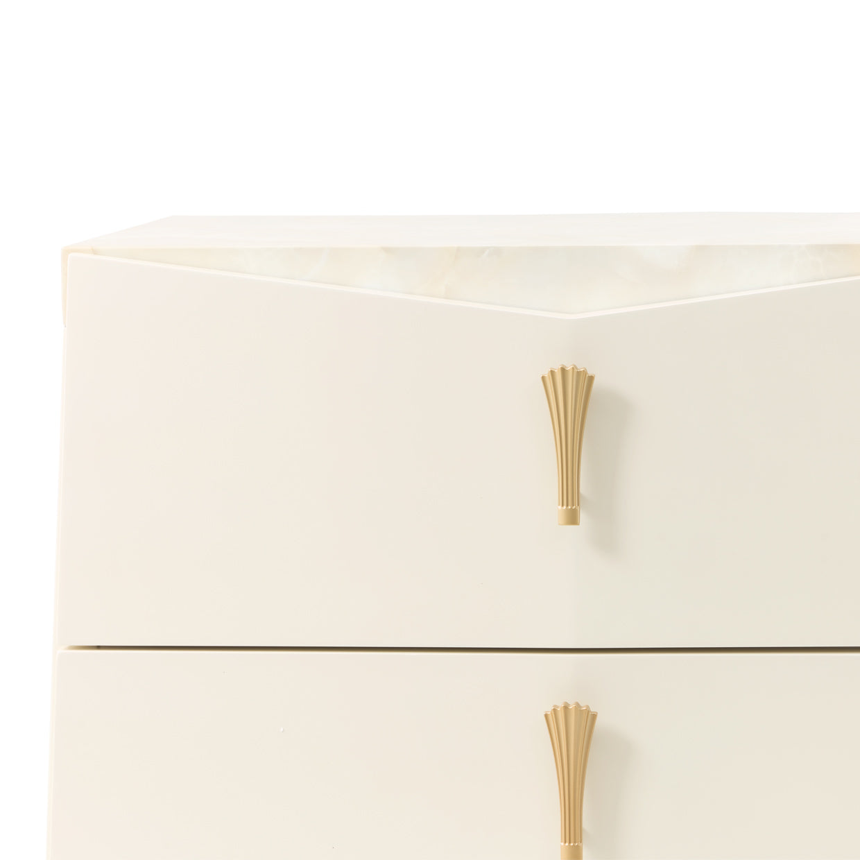 Fantosini 10-Drawer Mule Chest - Creamy Pearl