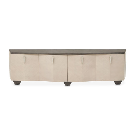 Fantosini Media Cabinet - Silver Mist