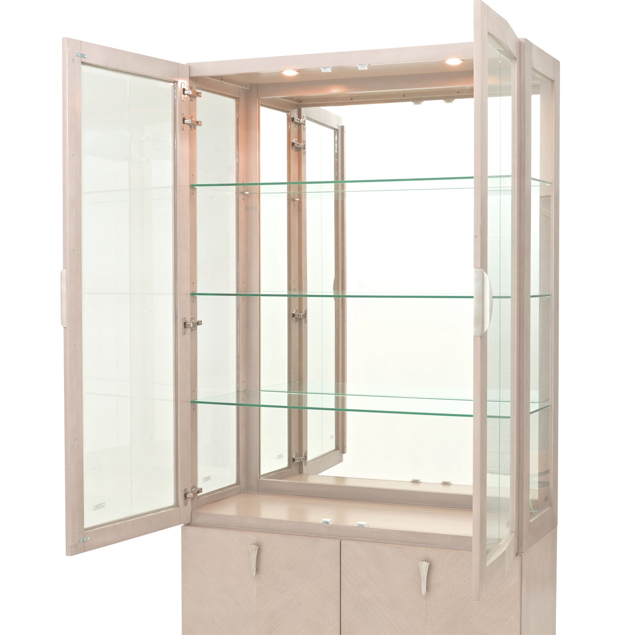 Fantosini Display Cabinet - Silver Mist