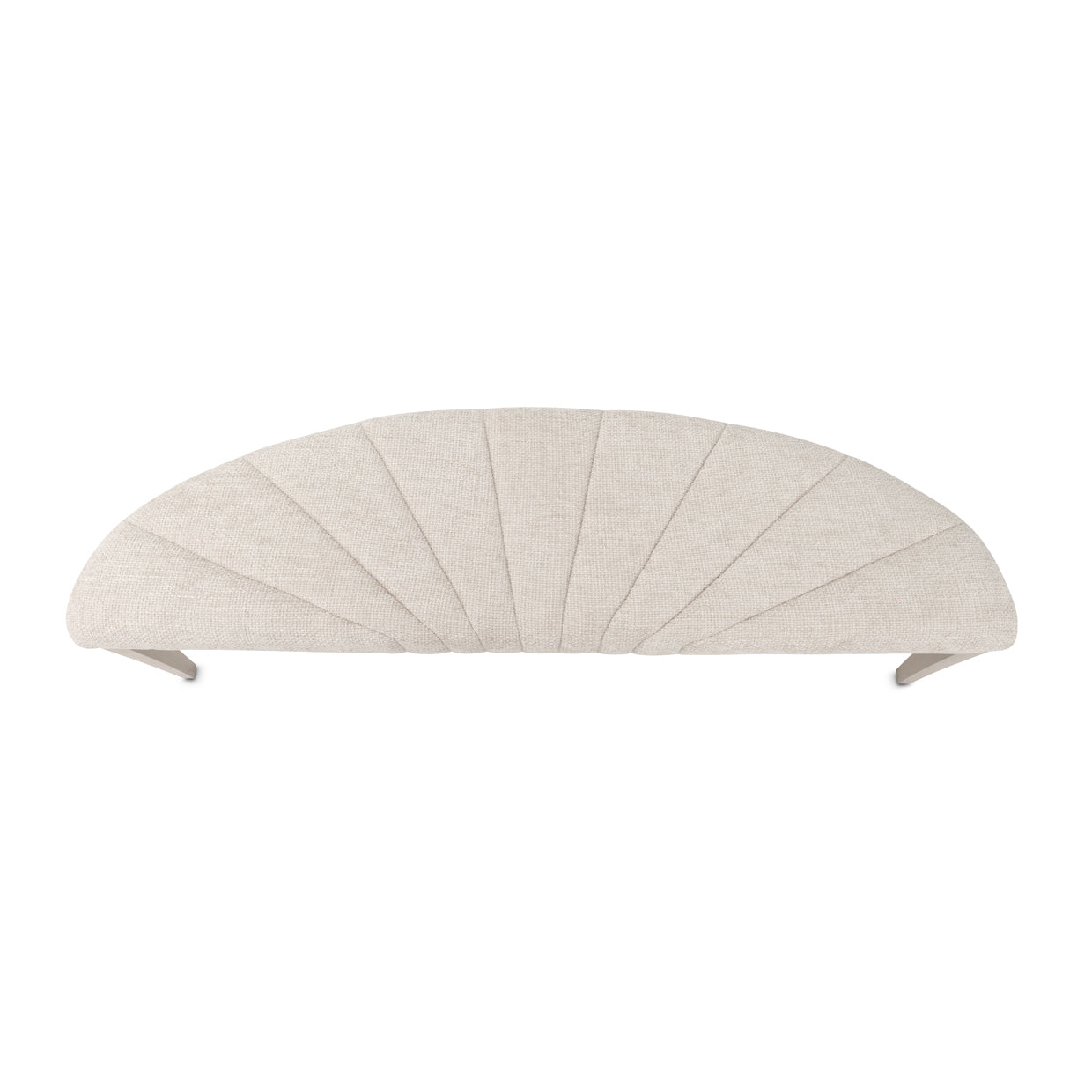 Fantosini Bed Bench - Cappuccino/Silver Mist
