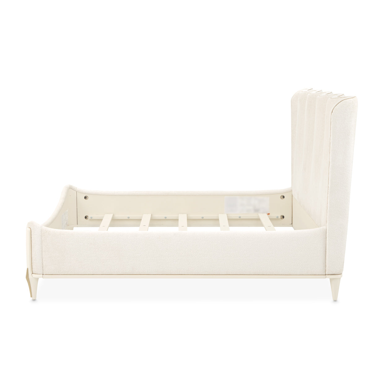 La Terrazza Queen Panel Bed - Creamy Pearl