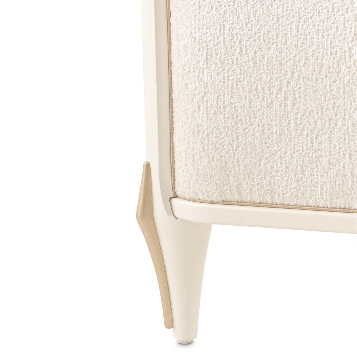 La Terrazza Queen Panel Bed - Creamy Pearl