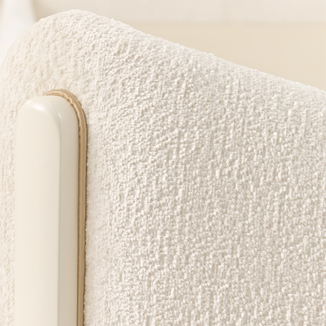 La Terrazza King Panel Bed - Creamy Pearl