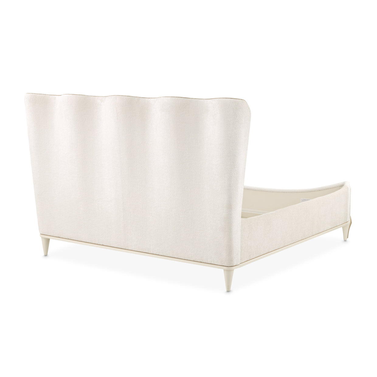 La Terrazza Queen Panel Bed - Creamy Pearl