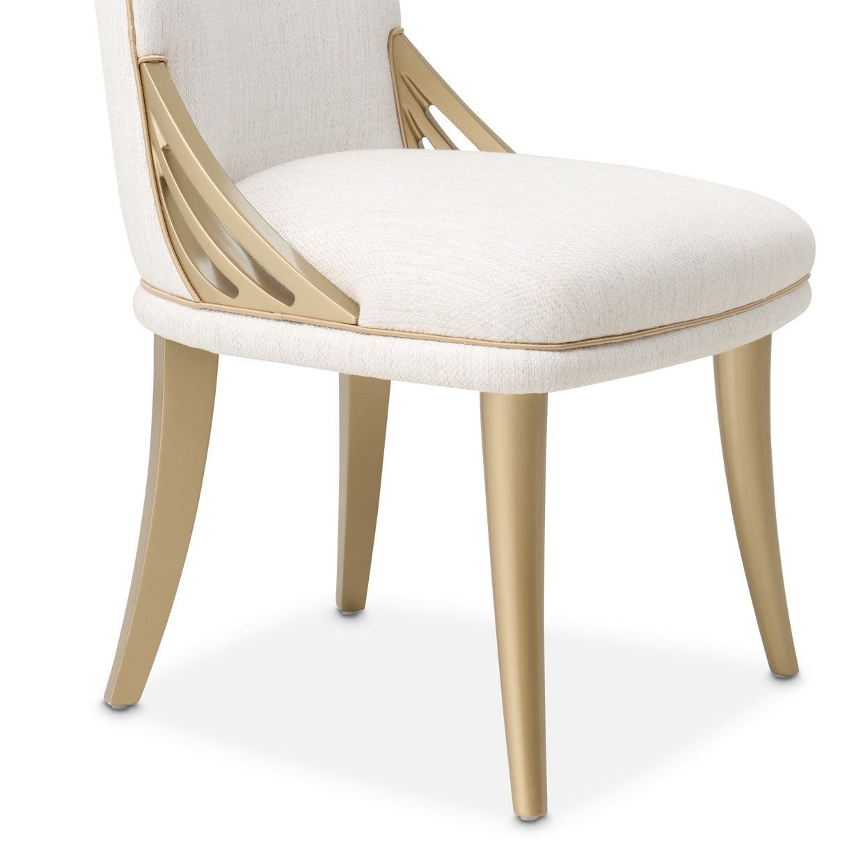 La Terrazza Dining Side Chair - Shell/Gold