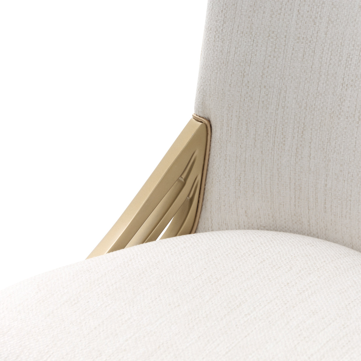 La Terrazza Dining Side Chair - Shell/Gold