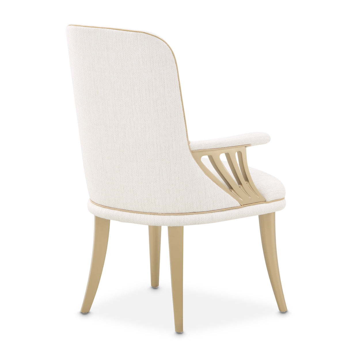 La Terrazza Dining Arm Chair - Shell/Gold