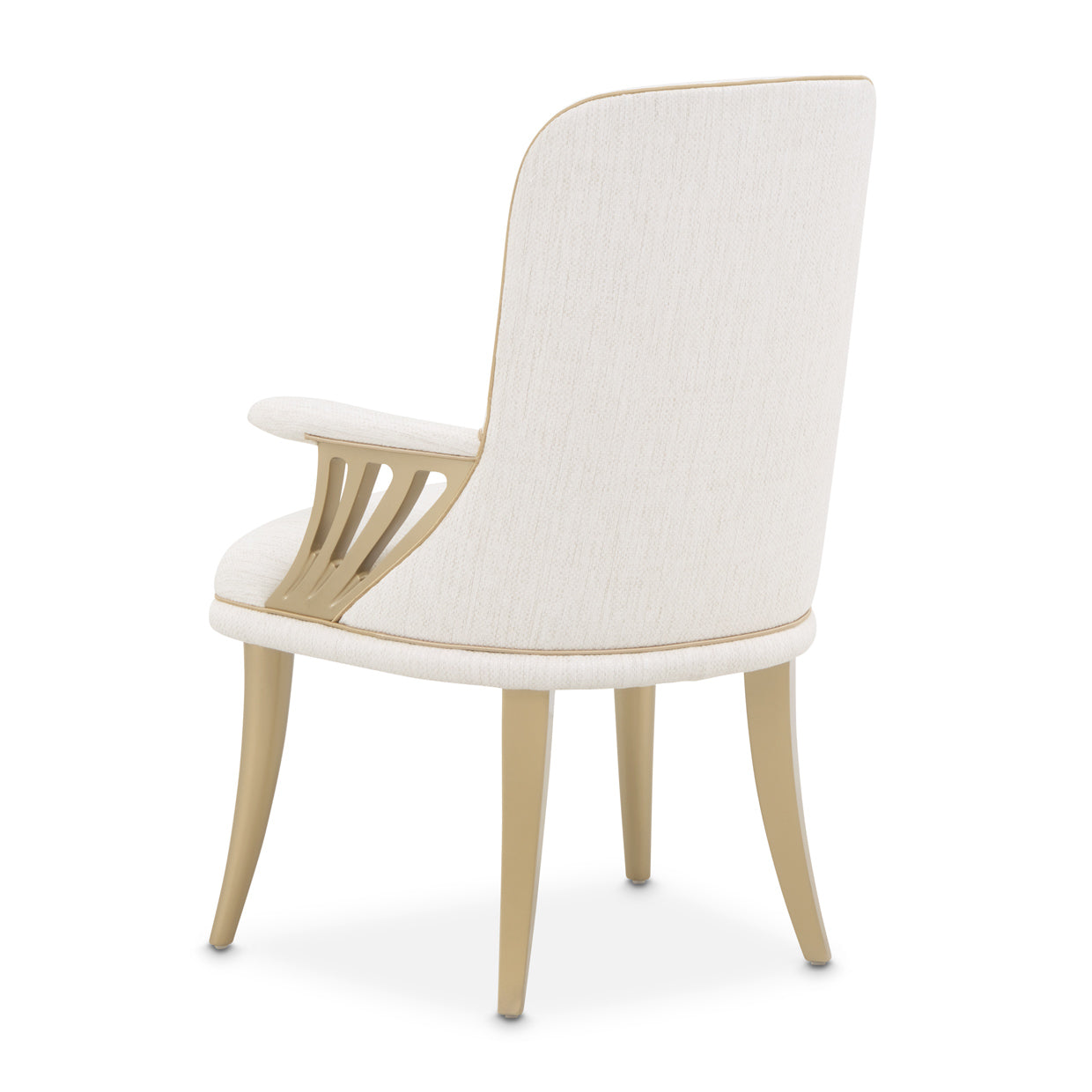 La Terrazza Dining Arm Chair - Shell/Gold