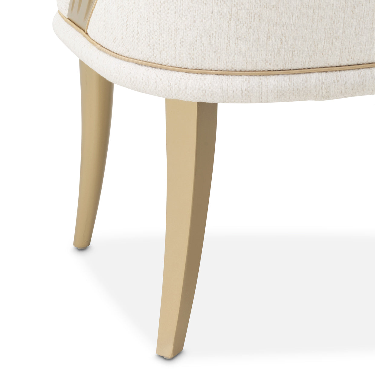 La Terrazza Dining Arm Chair - Shell/Gold