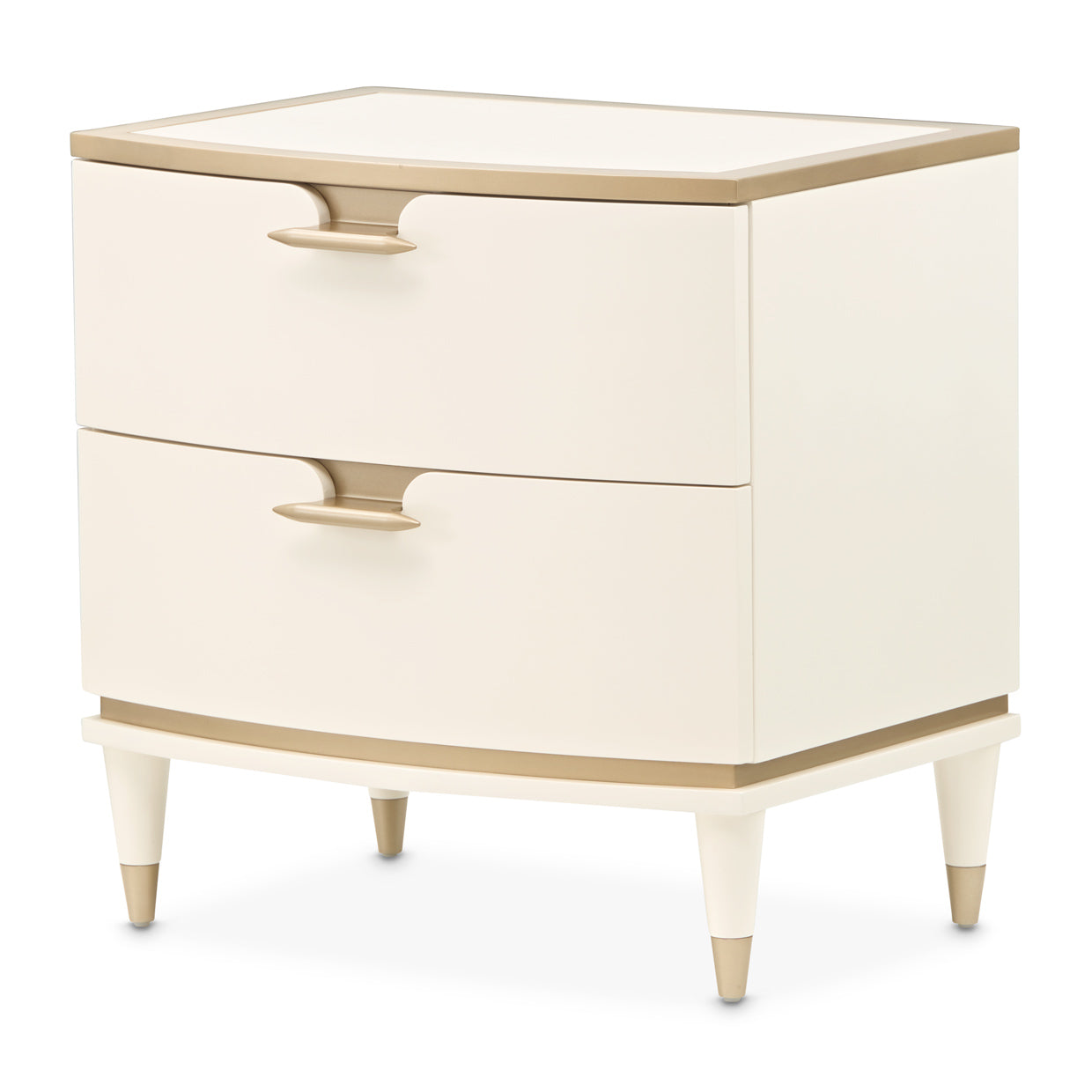 La Terrazza 26"W Nightstand - Creamy Pearl
