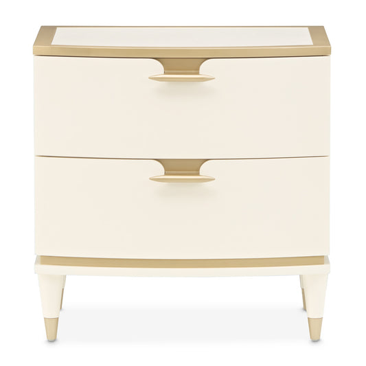 La Terrazza 26"W Nightstand - Creamy Pearl