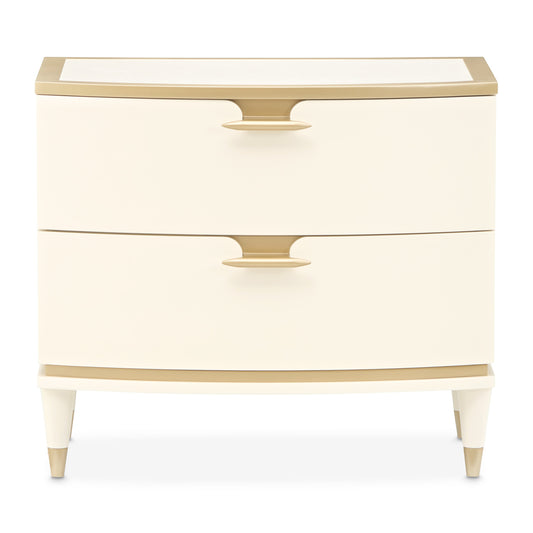 La Terrazza 30"W Nightstand - Creamy Pearl