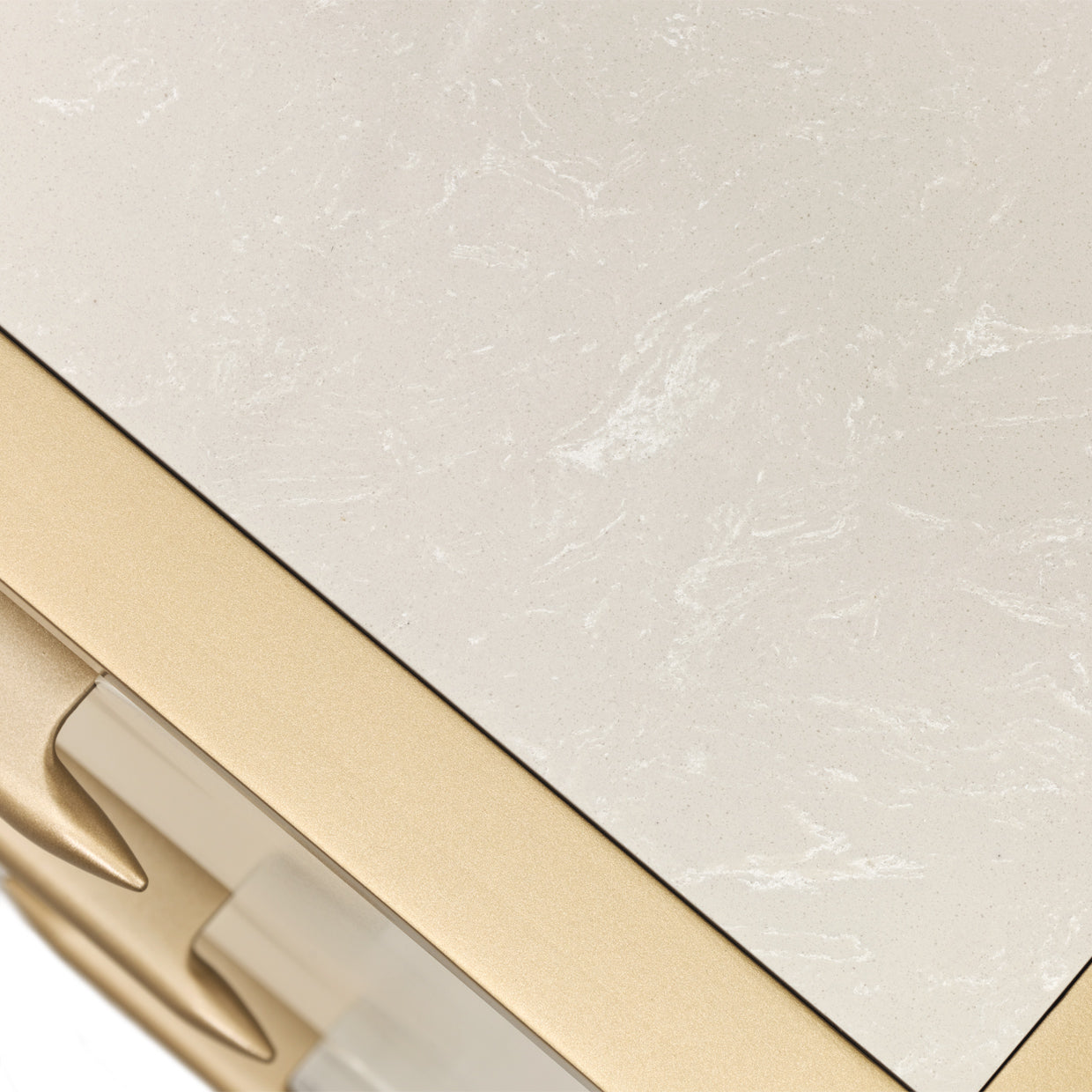 La Terrazza Dresser with Mirror - Creamy Pearl
