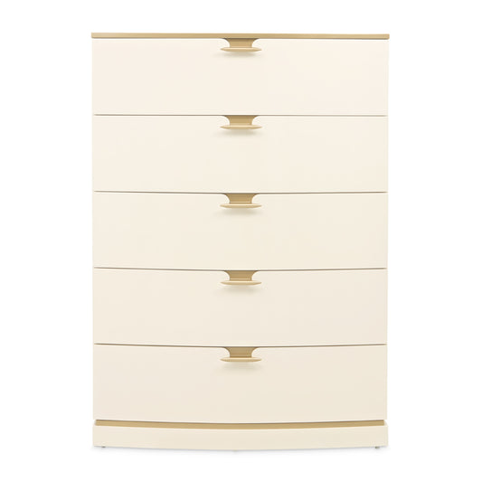 La Terrazza 5-Drawer Chest - Creamy Pearl