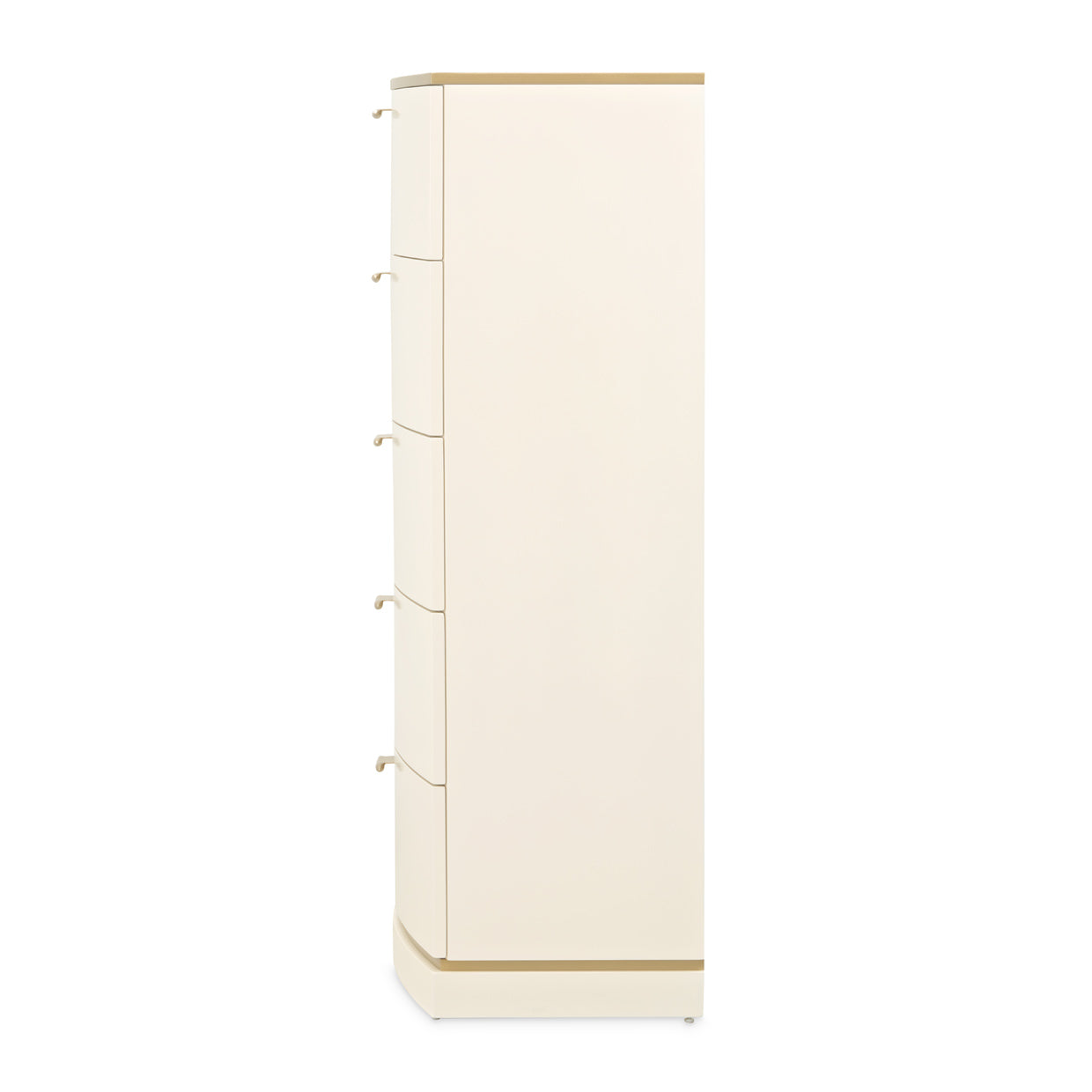 La Terrazza 5-Drawer Chest - Creamy Pearl