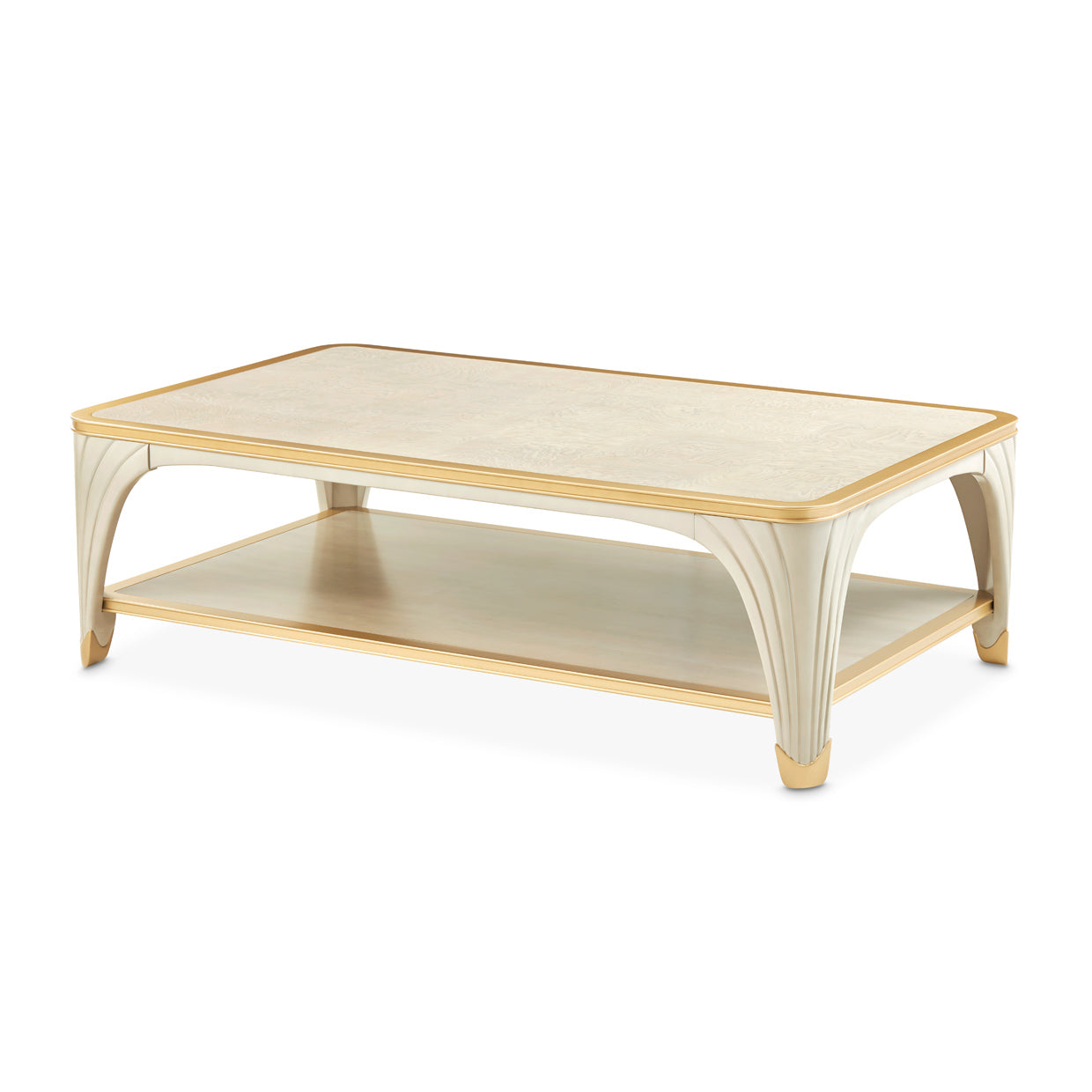 La Terrazza Rectangular Cocktail Table - Silver Mist