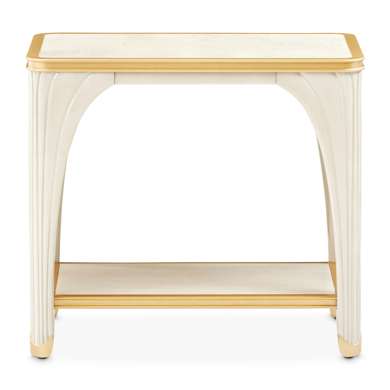 La Terrazza End Table - Silver Mist