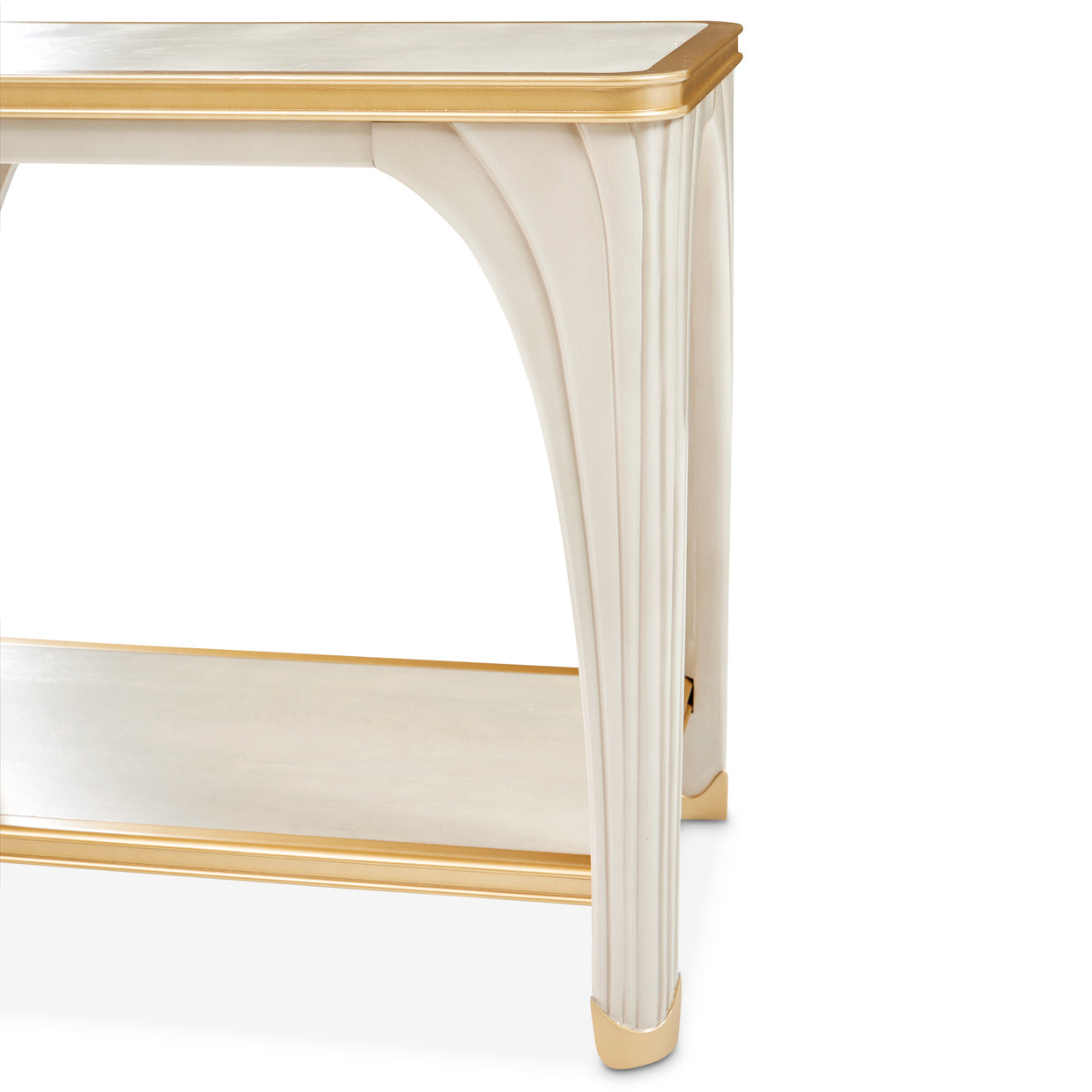 La Terrazza End Table - Silver Mist