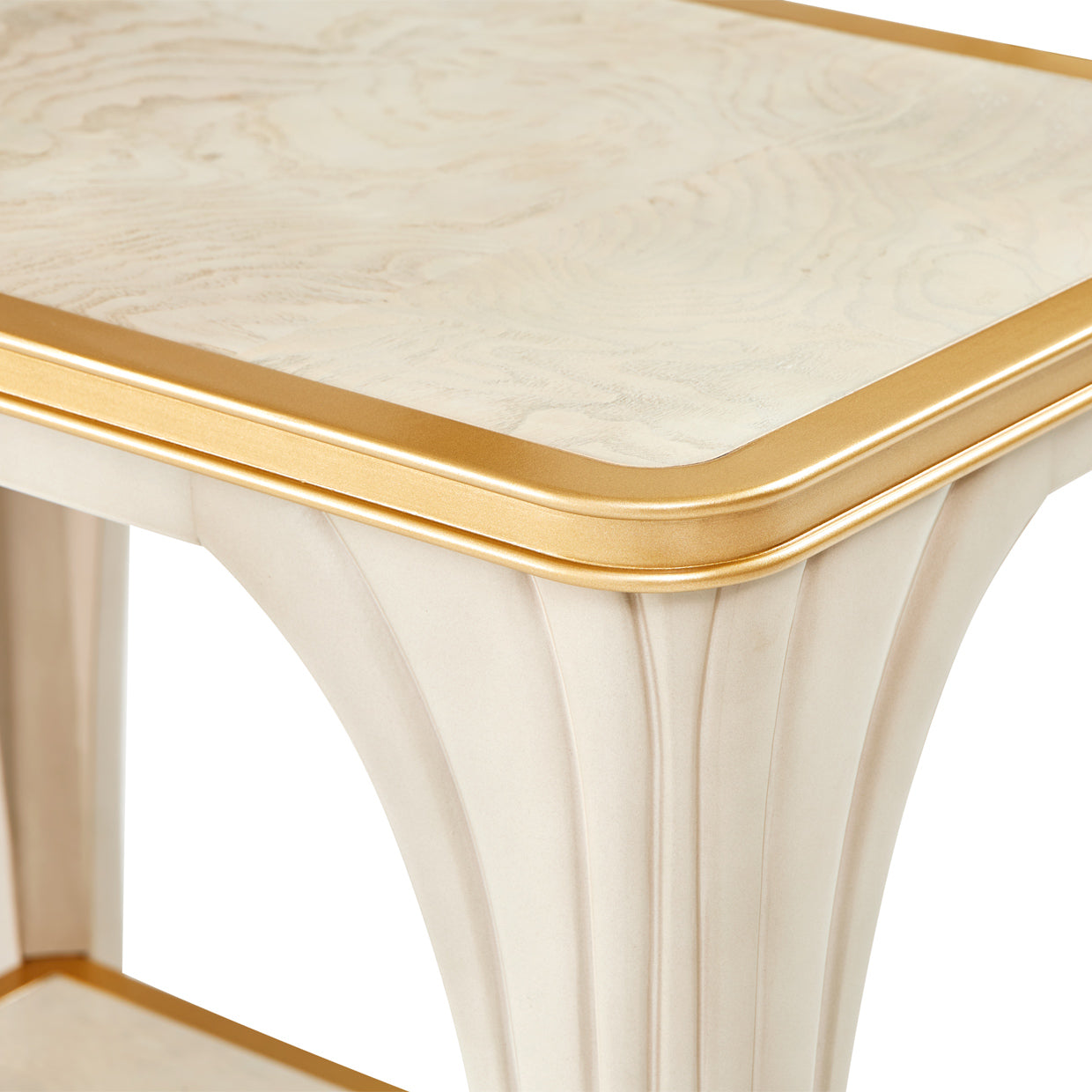 La Terrazza End Table - Silver Mist