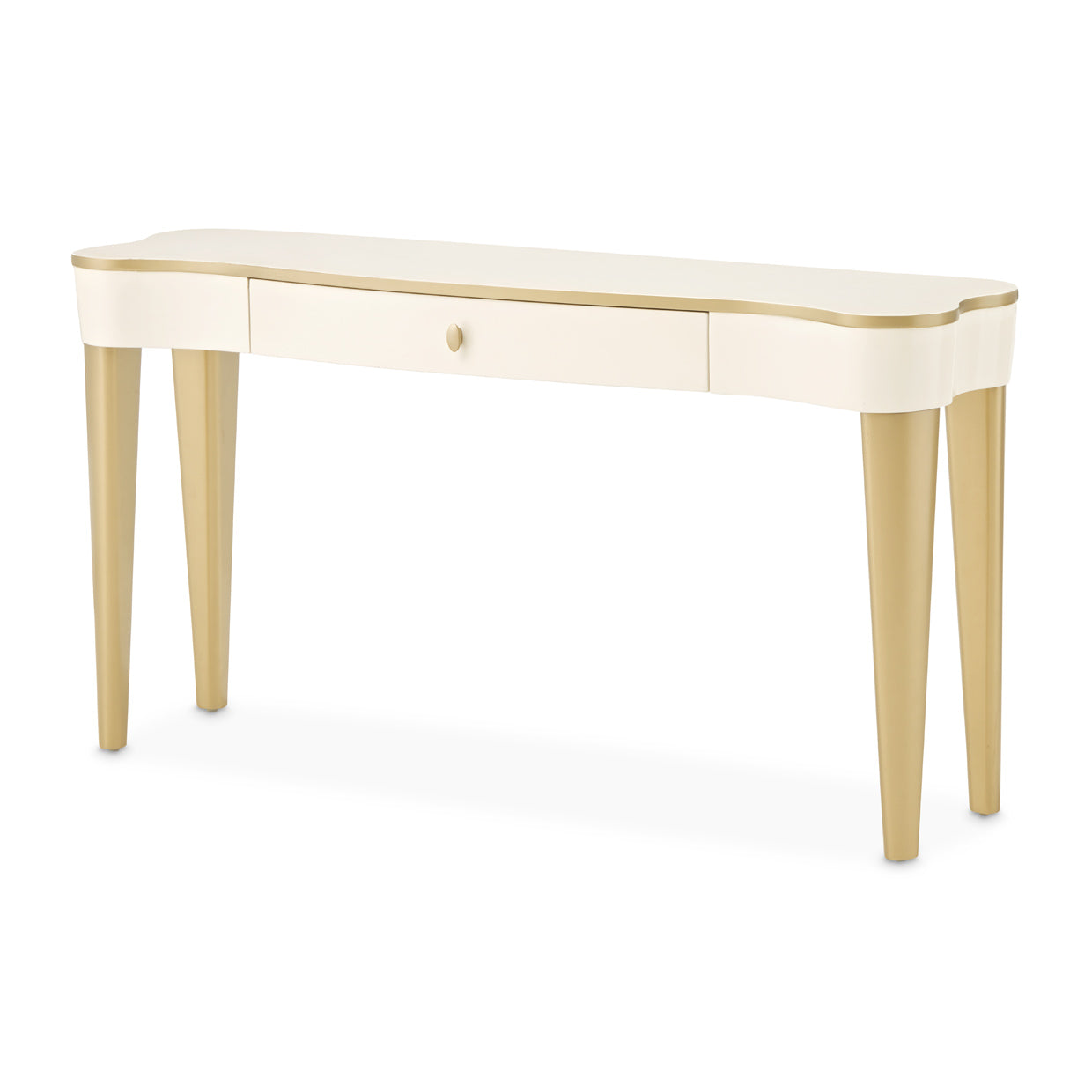 La Terrazza Console Table - Creamy Pearl