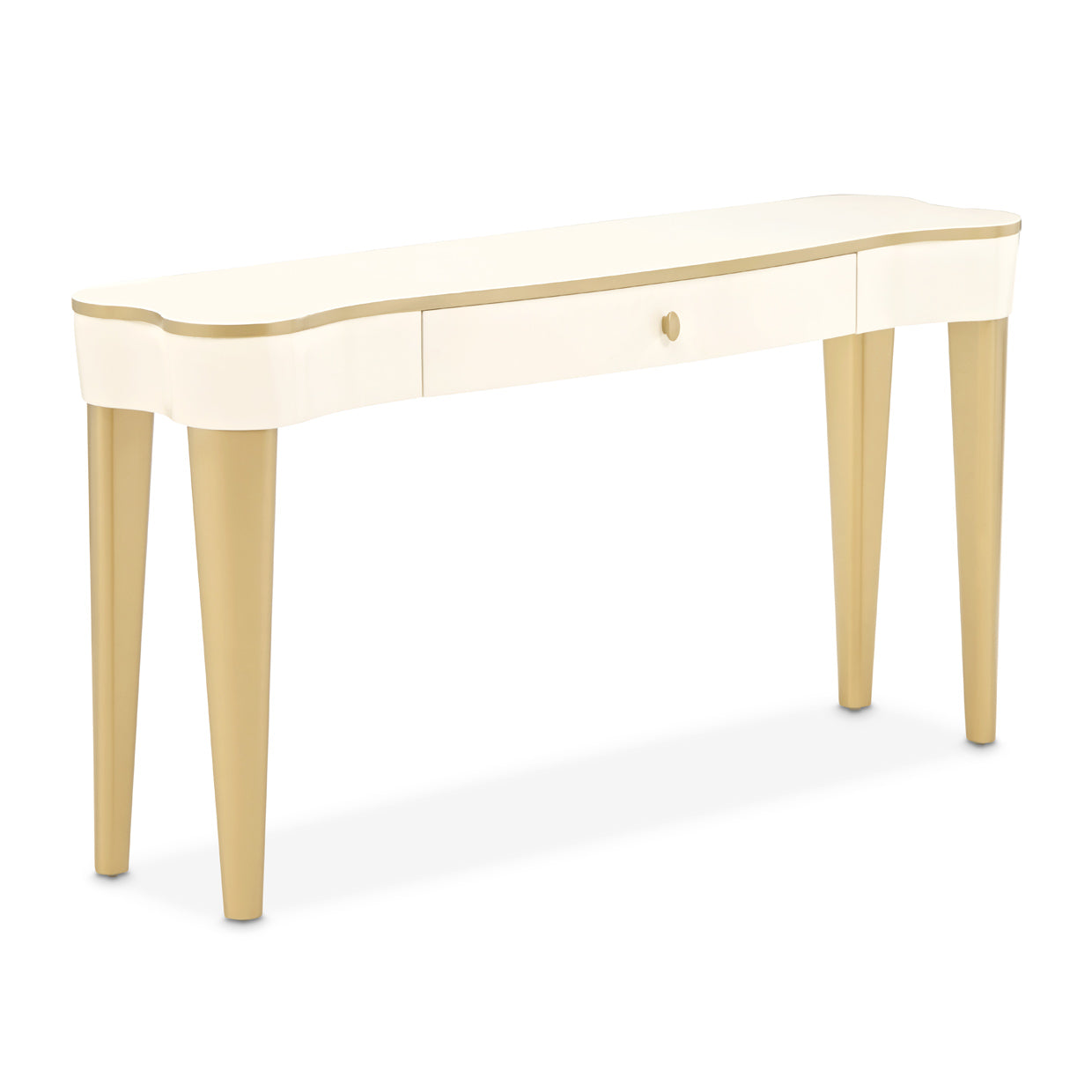 La Terrazza Console Table - Creamy Pearl