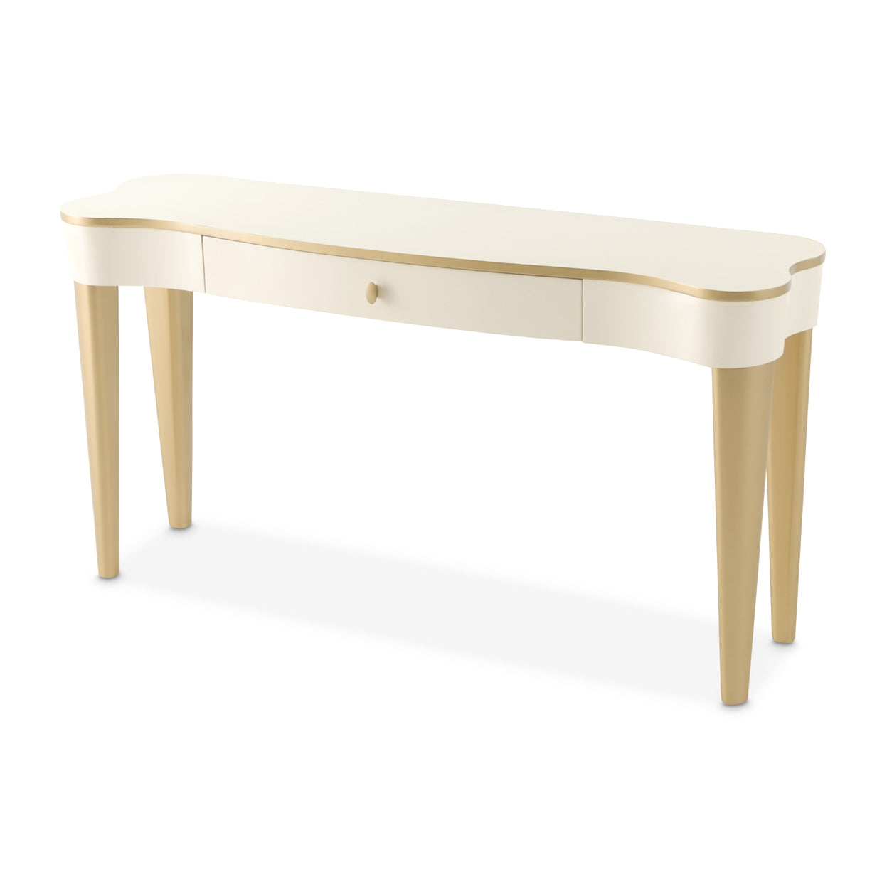 La Terrazza Console Table - Creamy Pearl