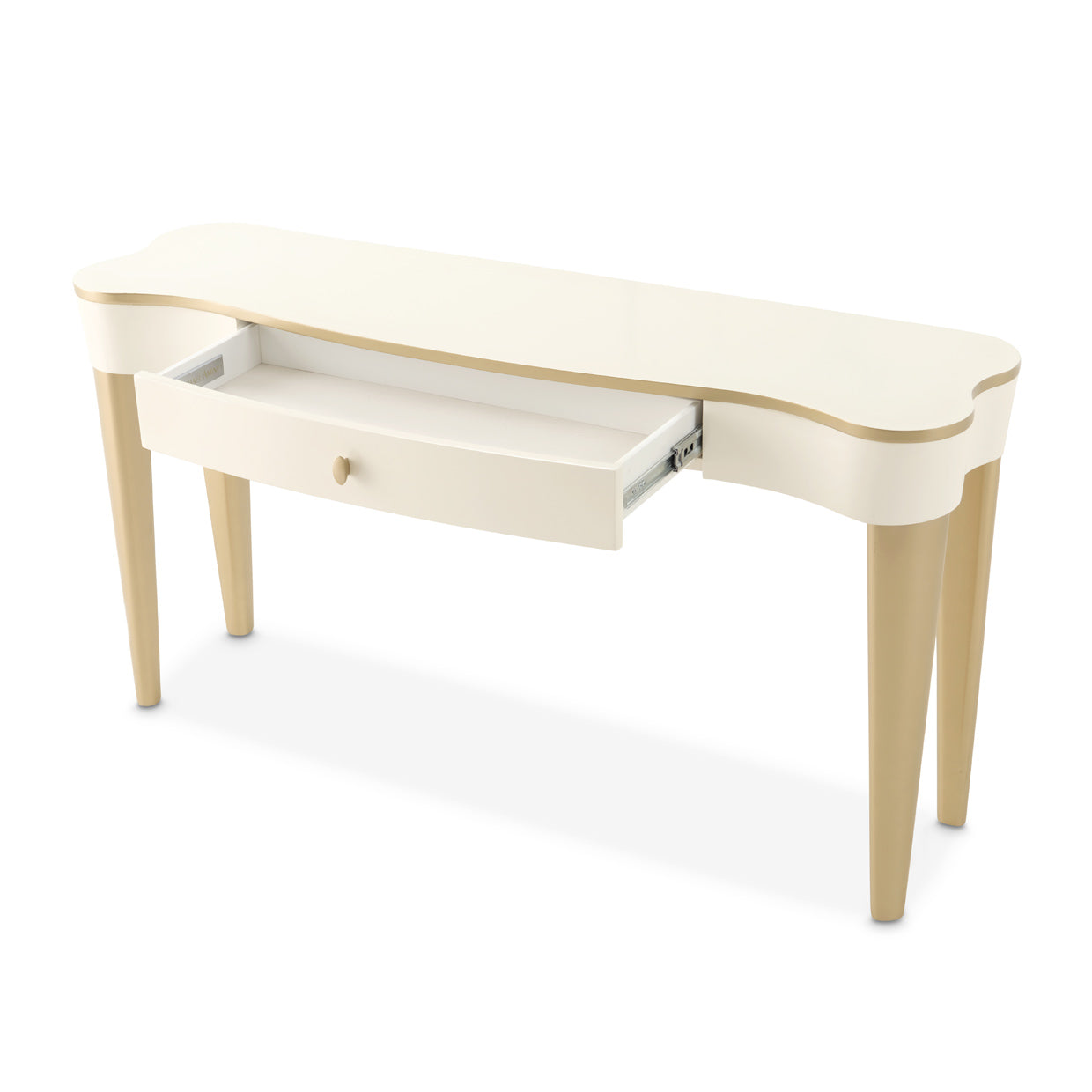 La Terrazza Console Table - Creamy Pearl