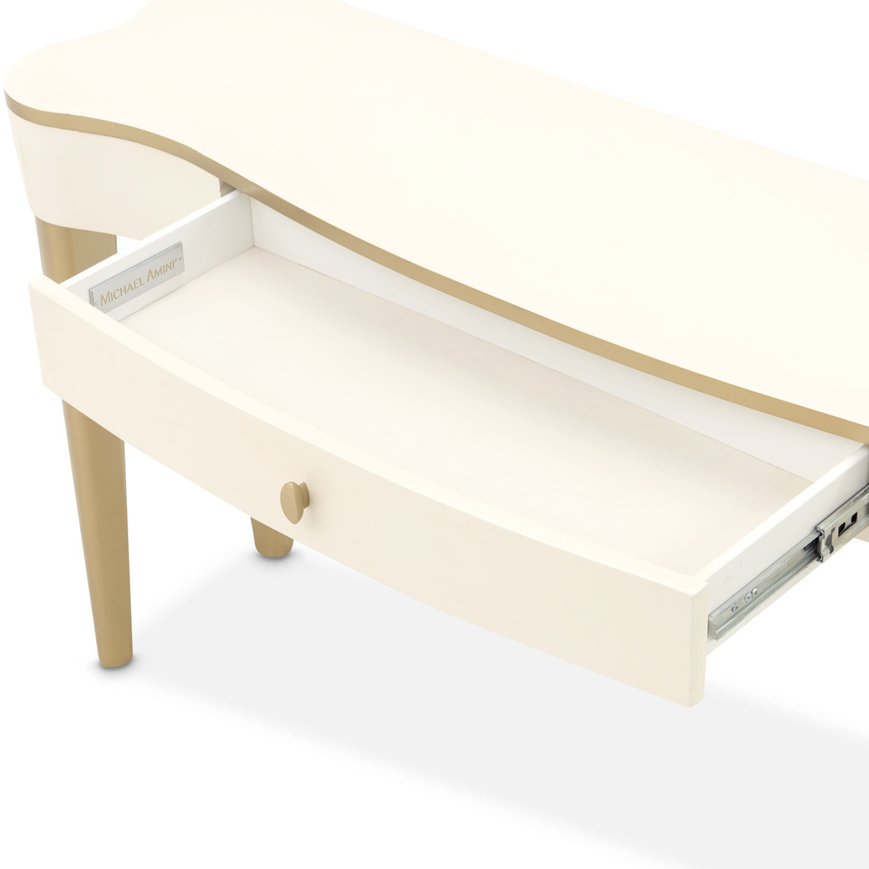 La Terrazza Console Table - Creamy Pearl