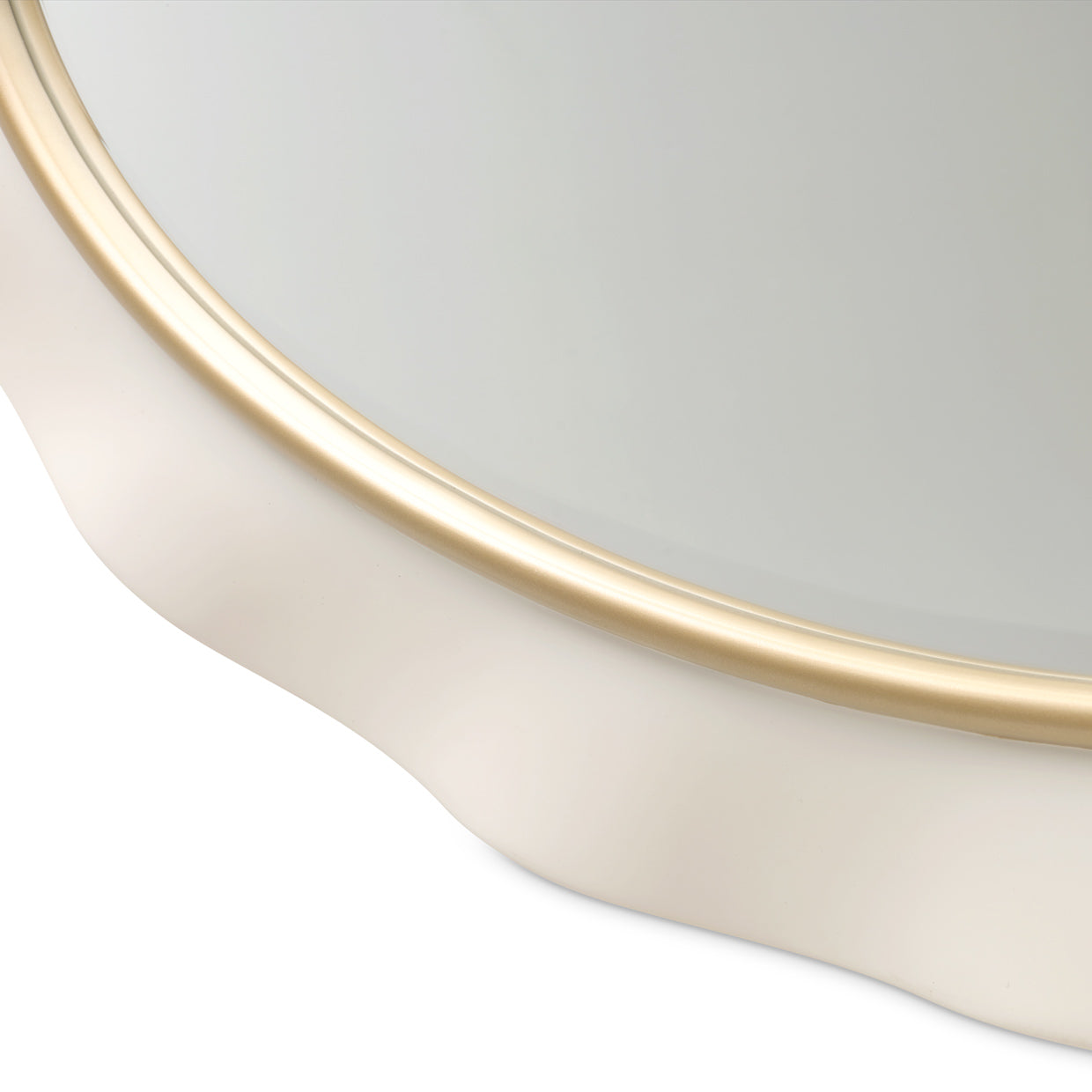 La Terrazza Wall Mirror - Creamy Pearl
