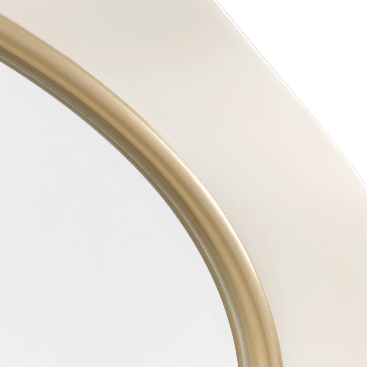 La Terrazza Wall Mirror - Creamy Pearl