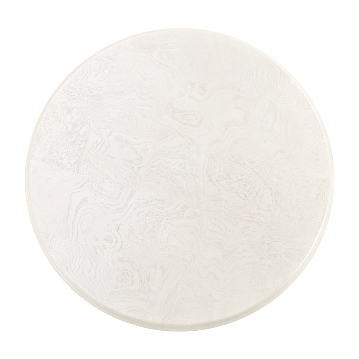 La Terrazza 54" Round Dining Table - Creamy Pearl
