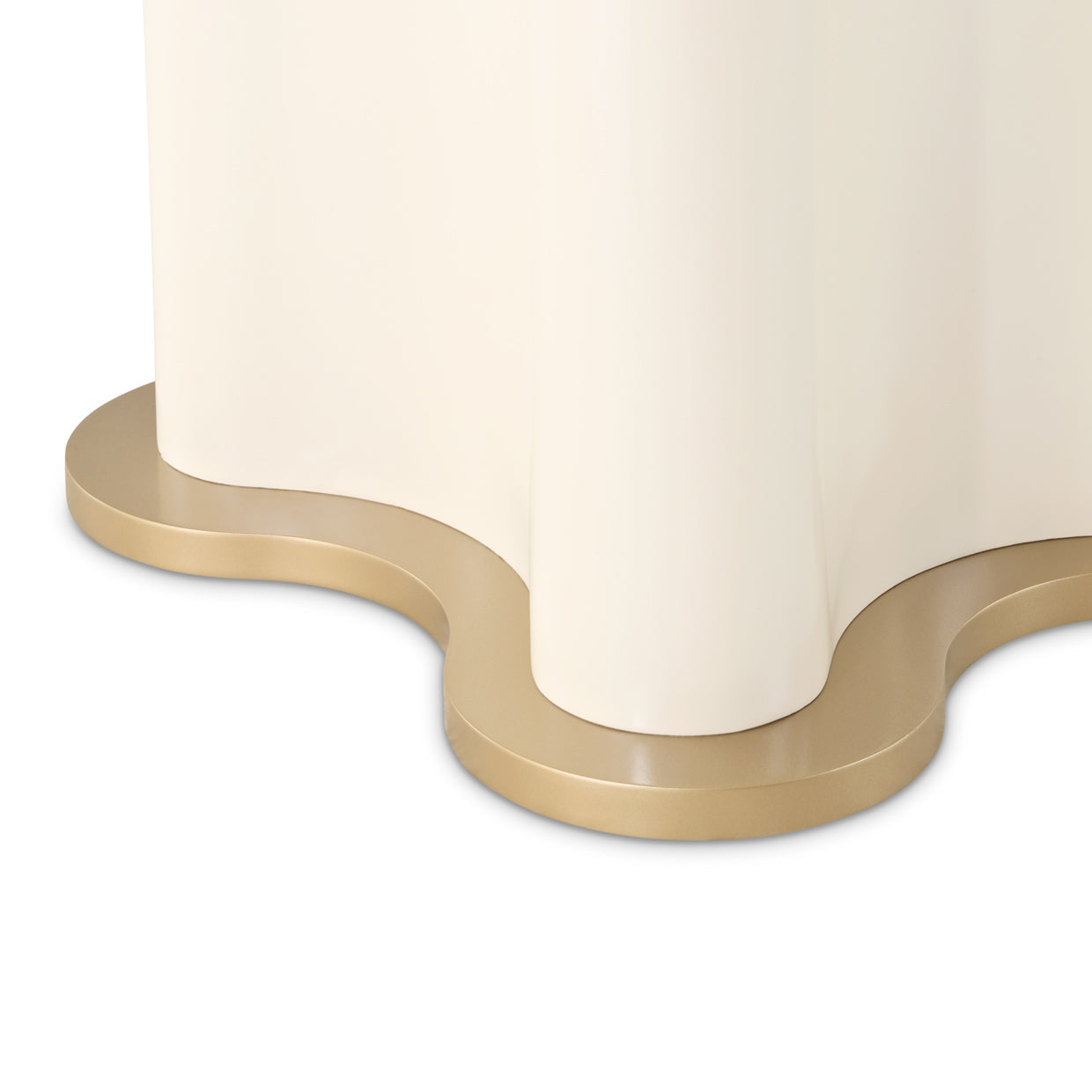 La Terrazza 54" Round Dining Table - Creamy Pearl
