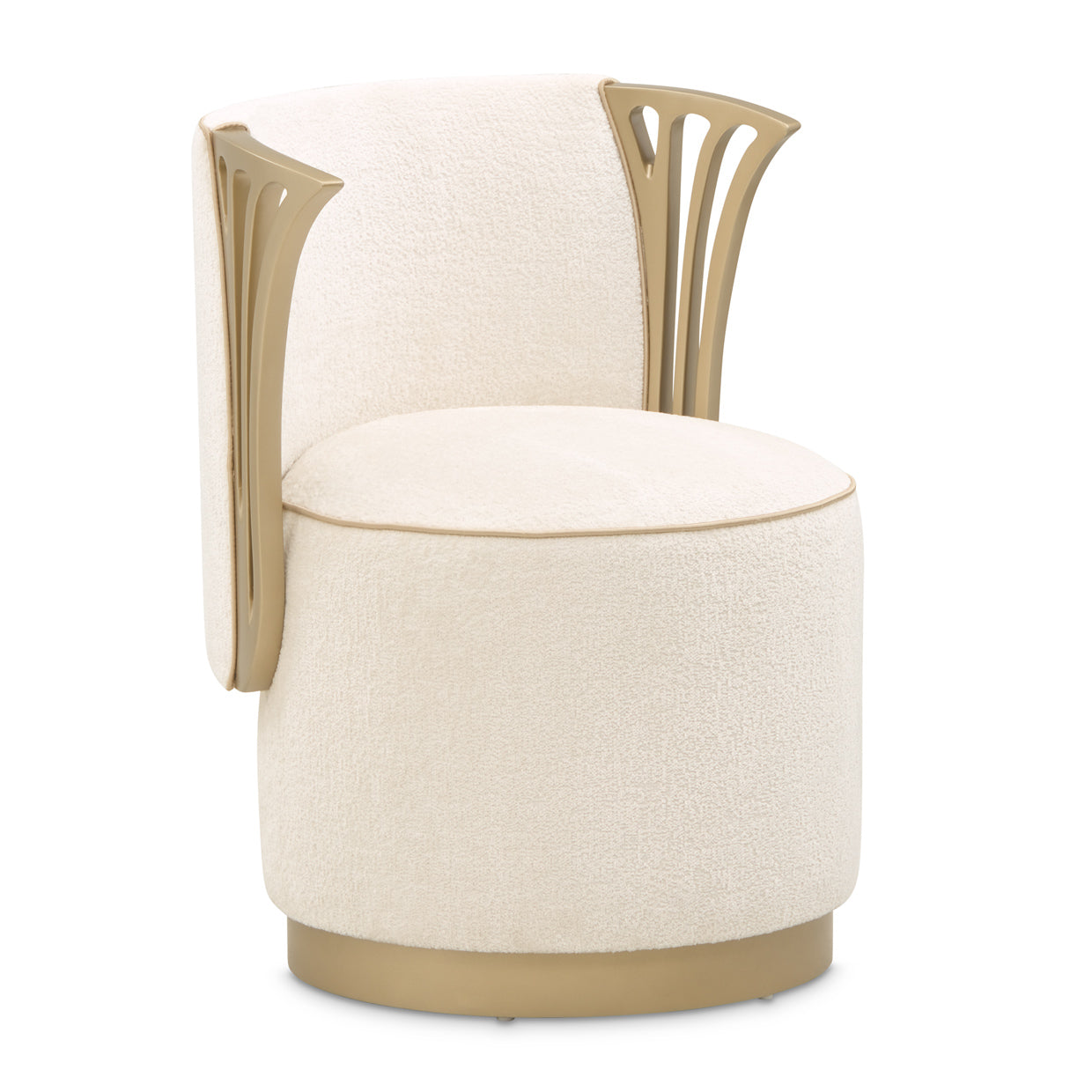La Terrazza Vanity Chair Starlight/Gold