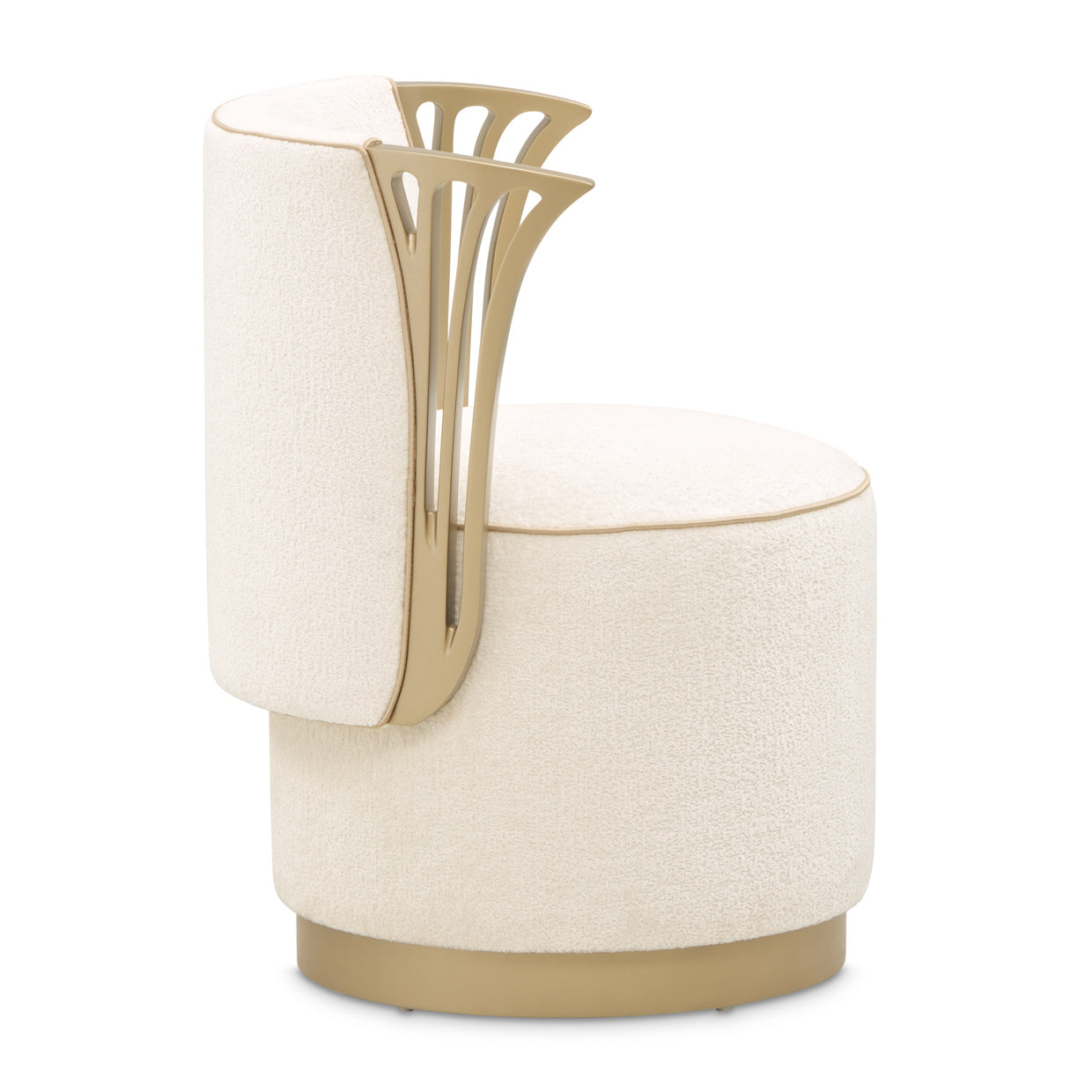 La Terrazza Vanity Chair Starlight/Gold