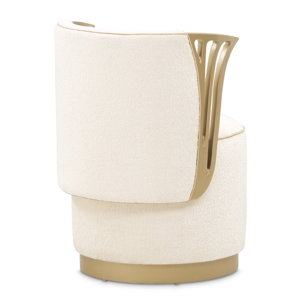 La Terrazza Vanity Chair Starlight/Gold