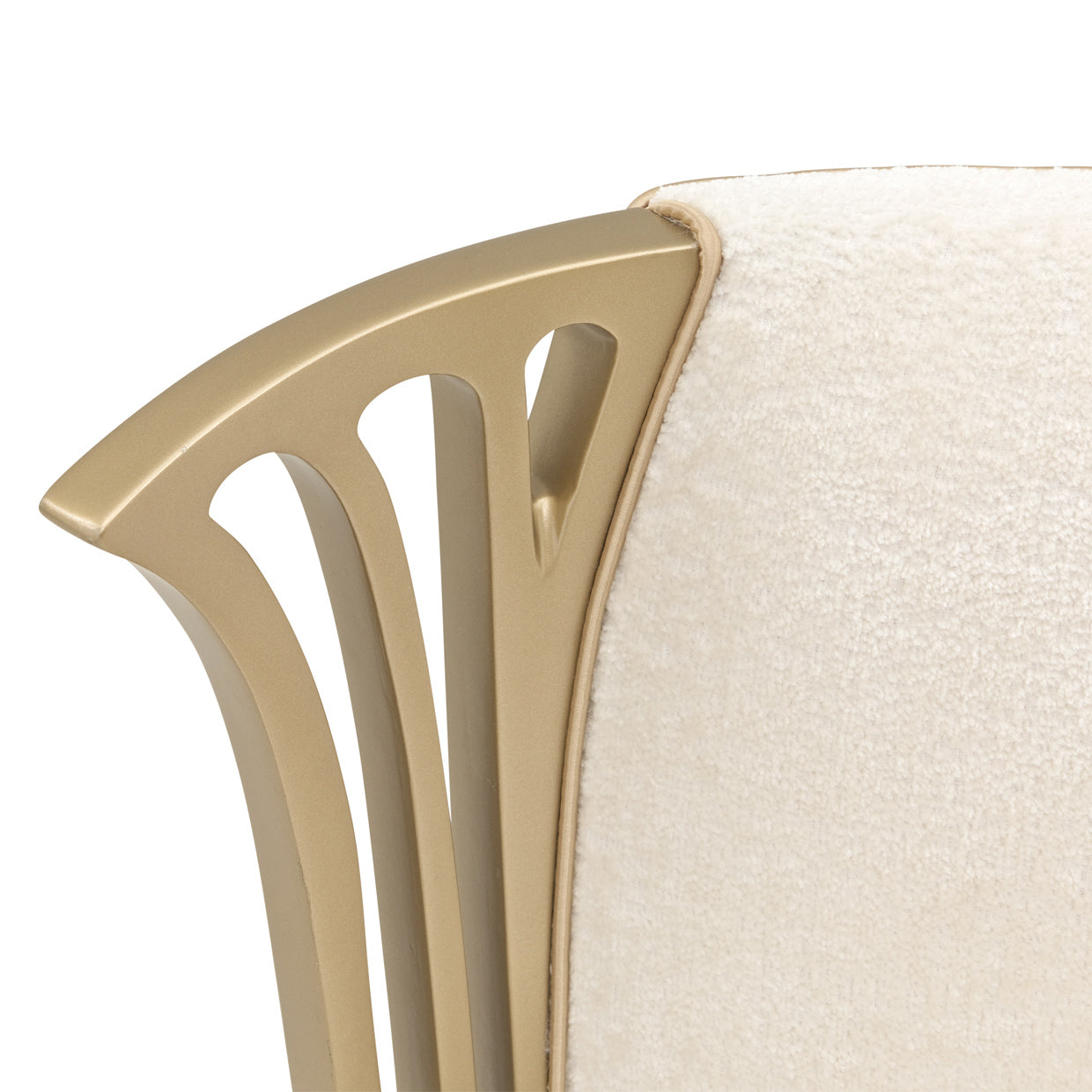 La Terrazza Vanity Chair Starlight/Gold