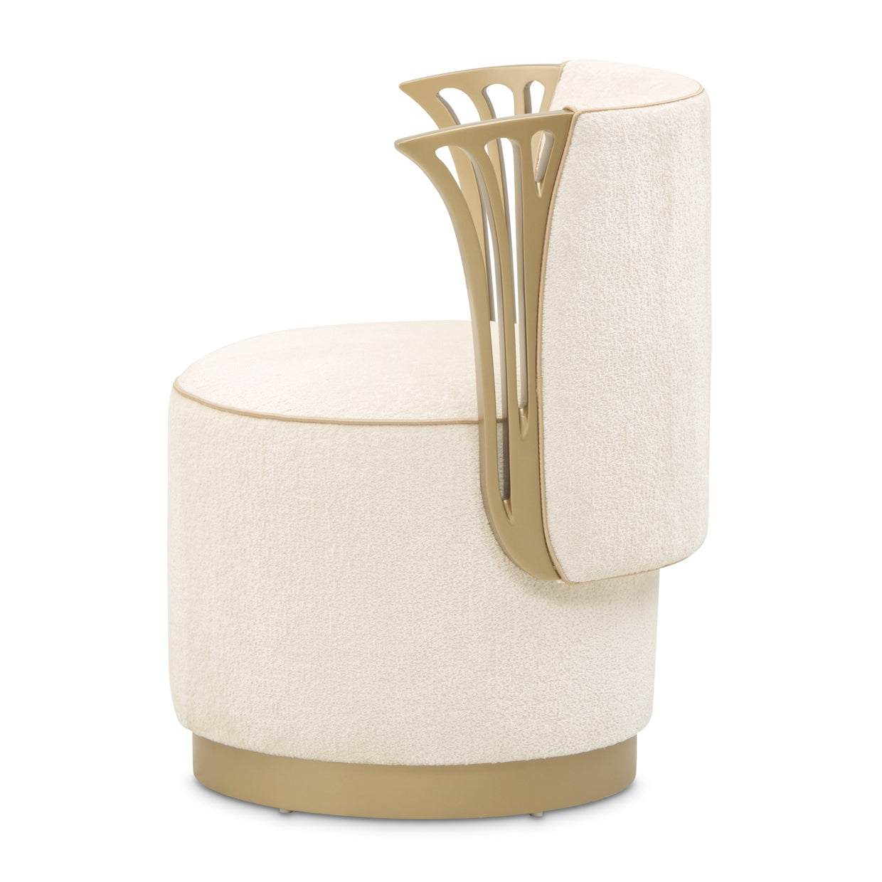 La Terrazza Vanity Chair Starlight/Gold