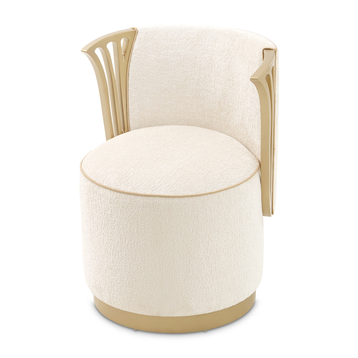 La Terrazza Vanity Chair Starlight/Gold