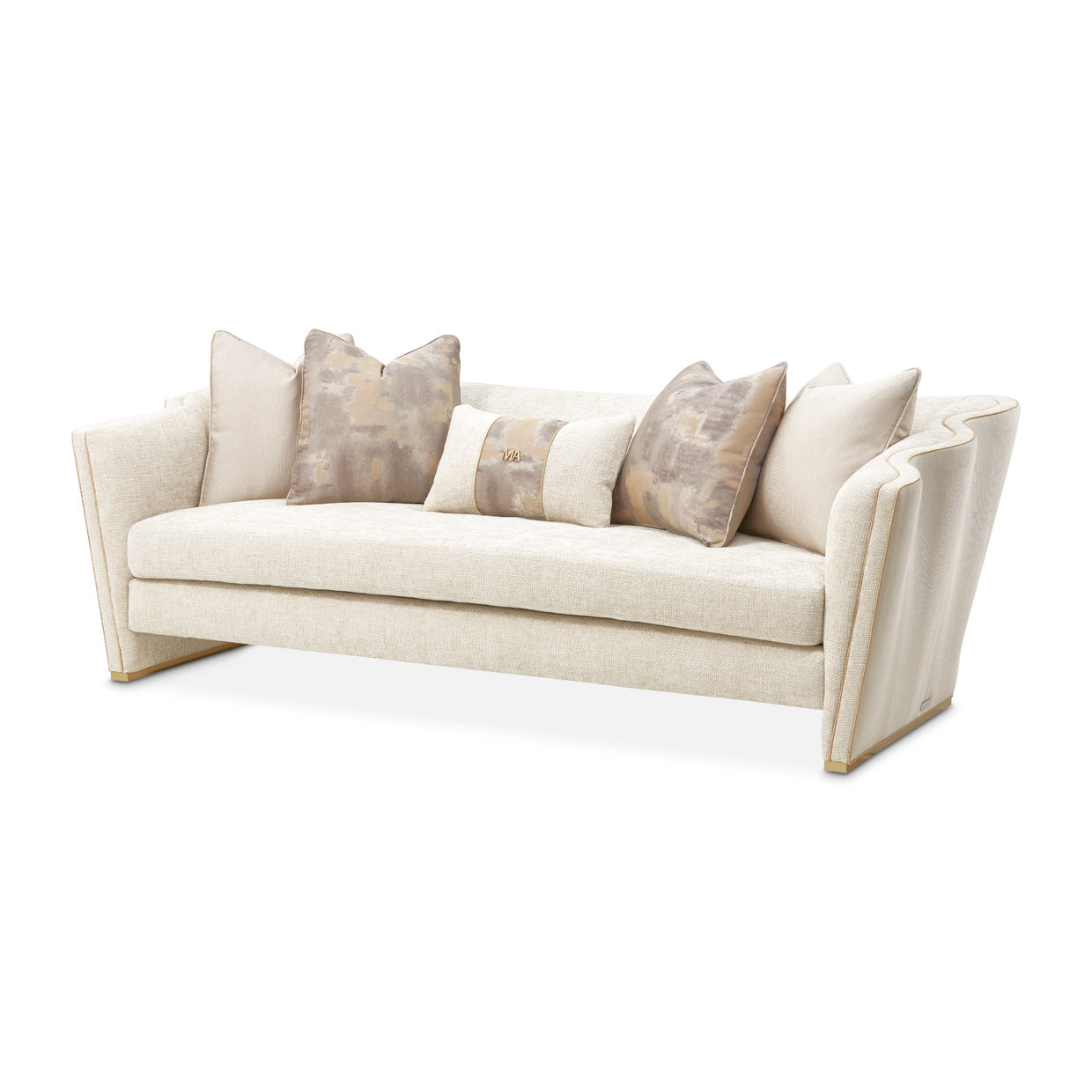 La Terrazza Sofa - Cappuccino/Light Champagne