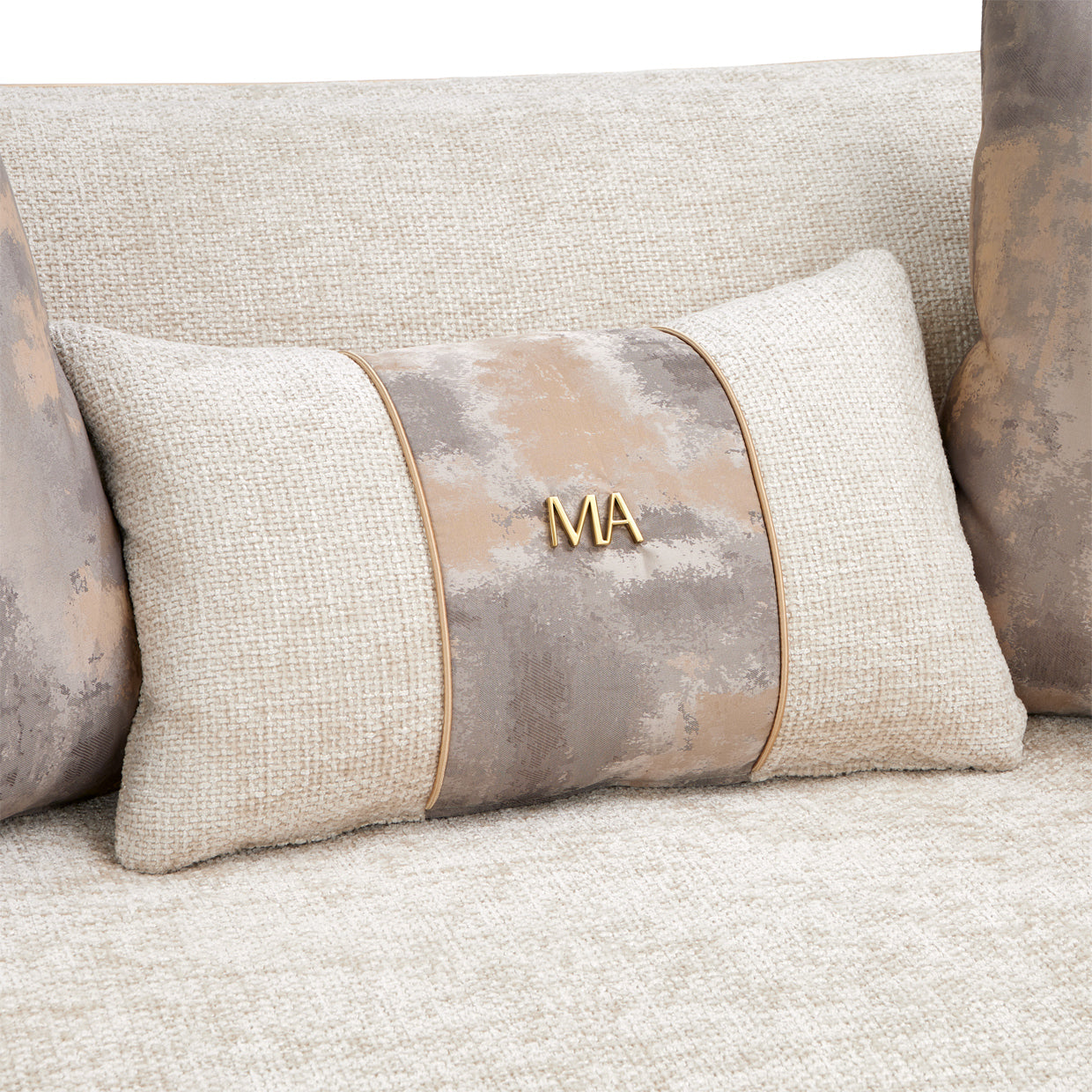 La Terrazza Sofa - Cappuccino/Light Champagne