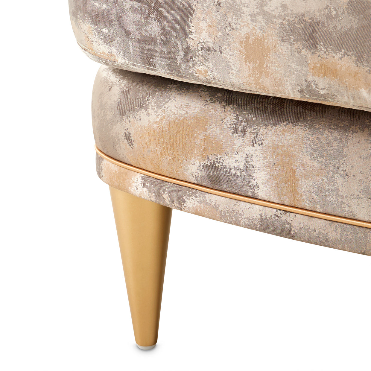 La Terrazza Accent Chair - Cappuccino/Light Champagne