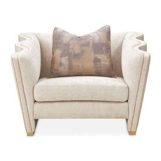 La Terrazza Matching Chair - Cappuccino/Light Champagne