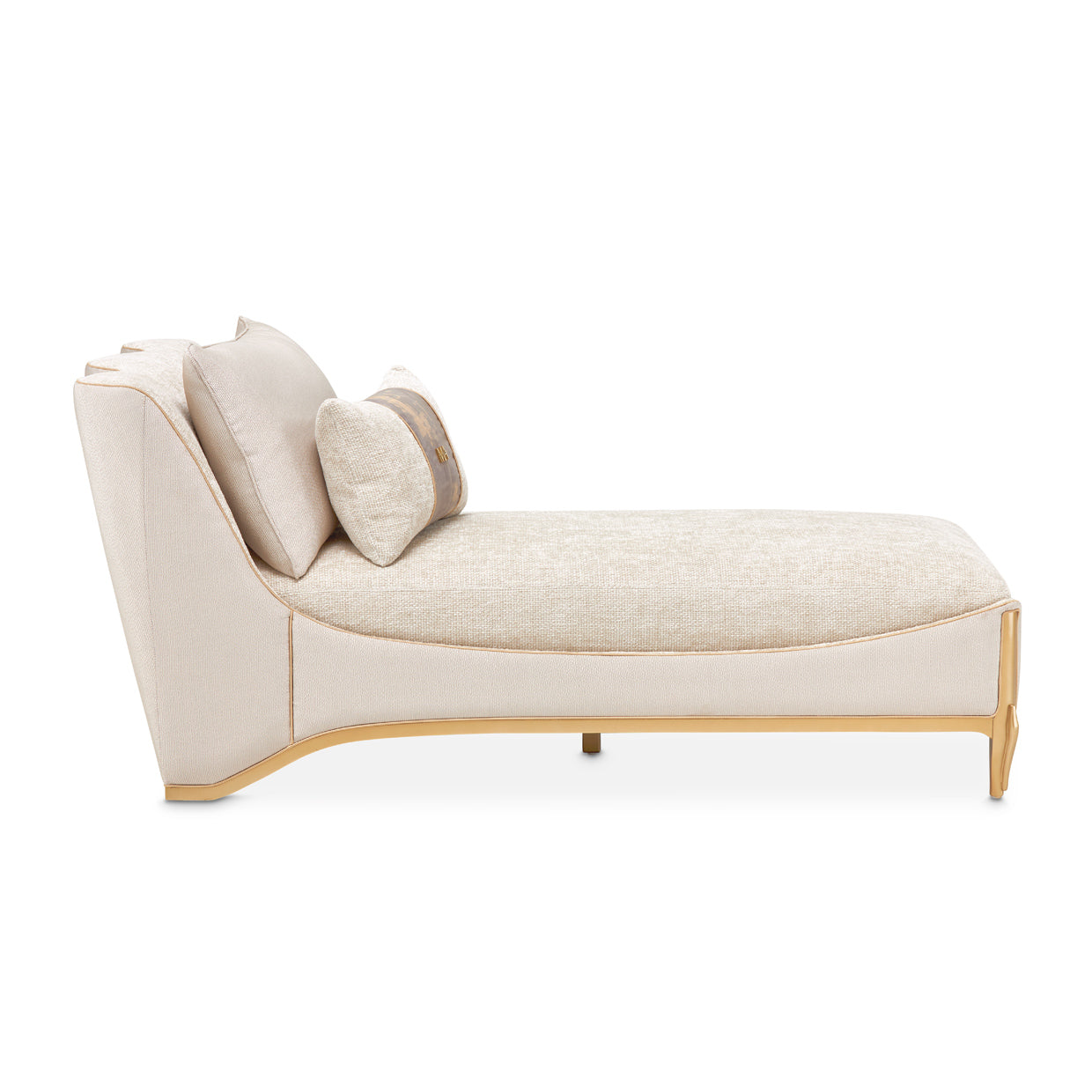 La Terrazza Chaise - Cappuccino/Light Champagne